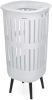 Brabantia Collect-It Laundry Basket Hi magasított szennyestartó kosár lábakon, levehető Quick-Drop fedővel, 55L,