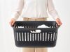 Brabantia Collect-It Laundry Basket 2db-os szennyeskosár szett, 2x40L, fogantyúkkal, szellőző nyílásokkal,