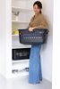 Brabantia Collect-It Laundry Basket 2db-os szennyeskosár szett, 2x40L, fogantyúkkal, szellőző nyílásokkal,
