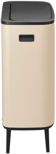 Brabantia Bo Touch Bin Hi szelektív hulladékgyűjtő Soft-Close fedéllel, magasított, lábakon álló, műanyag tartály, XXL,