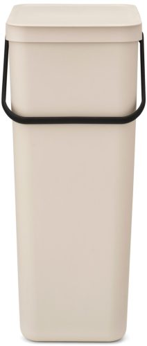 Brabantia Sort & Go konyhai szemetes felnyitható fedéllel, fogantyúval szelektív és komposzt gyűjtéséhez, 40L - L méret,