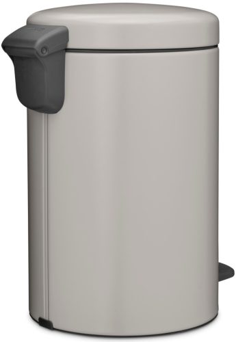 Brabantia NewIcon pedálos hulladékgyűjtő szagmentesen záródó Soft-Close fedél, műanyag tartály, 12L - X méret, acél,