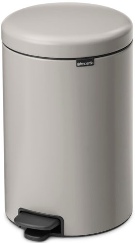 Brabantia NewIcon pedálos hulladékgyűjtő szagmentesen záródó Soft-Close fedél, műanyag tartály, 20L - Y méret, acél,