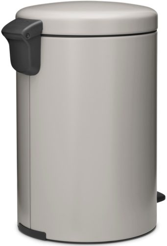 Brabantia NewIcon pedálos hulladékgyűjtő szagmentesen záródó Soft-Close fedél, műanyag tartály, 20L - Y méret, acél,