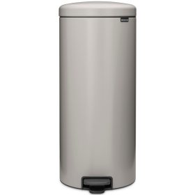   Brabantia NewIcon pedálos hulladékgyűjtő szagmentesen záródó Soft-Close fedél, műanyag tartály, 30L - G méret, acél,