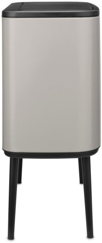 Brabantia Bo Touch Bin nyomófedeles szelektív hulladékgyűjtő, magasított, lábakon álló, műanyag tartály, 11+23L - X+J