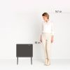 Brabantia Bo Touch Bin nyomófedeles szelektív hulladékgyűjtő, magasított, lábakon álló, műanyag tartály, 3x11L - X méret