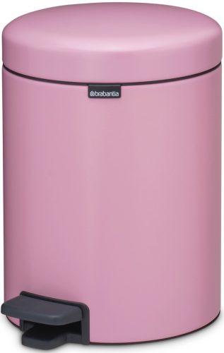 Brabantia NewIcon pedálos hulladékgyűjtő szagmentesen záródó Soft-Close fedél, műanyag tartály, 5L - W méret, acél,
