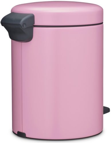 Brabantia NewIcon pedálos hulladékgyűjtő szagmentesen záródó Soft-Close fedél, műanyag tartály, 5L - W méret, acél,