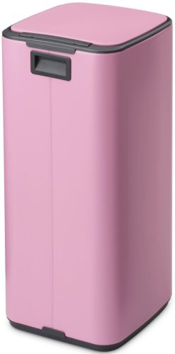 Brabantia Bo Pedal Bin pedálos hulladékgyűjtő szagmentesen záródó Soft-Close fedél, karcsú, négyzetes forma, műanyag