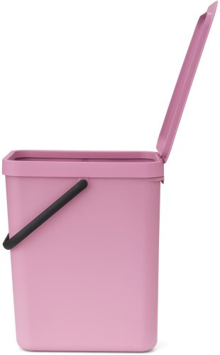 Brabantia Sort & Go konyhai szemetes felnyitható fedéllel, fogantyúval szelektív és komposzt gyűjtéséhez, 25L - J méret,