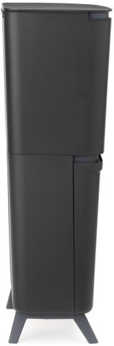 Brabantia SortUp Recycle Bin Hi 2 szintes szelektív hulladékgyűjtő torony lábakon, felhajtható fedéllel, 10+10+25L-