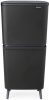 Brabantia SortUp Recycle Bin Hi 2 szintes szelektív hulladékgyűjtő torony lábakon, felhajtható fedéllel, 20+25L