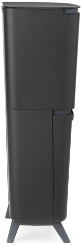 Brabantia SortUp Recycle Bin Hi 2 szintes szelektív hulladékgyűjtő torony lábakon, felhajtható fedéllel, 20+25L
