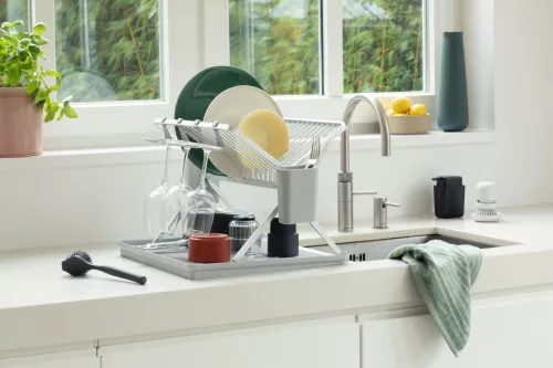 Brabantia SinkSide Kitchen Soap Dispenser konyhai szappanadagoló, műanyag, sötétszürke - 302503
