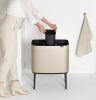 Brabantia Bo Touch Bin nyomófedeles szelektív hulladékgyűjtő, magasított, lábakon álló, műanyag tartály, 3x11L - X méret