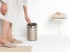 Brabantia Touch Bin fali/álló nyomófedeles hulladékgyűjtő XXS, 3L - A méret, aranyfényű acél test, r.m. acél selyem fedő