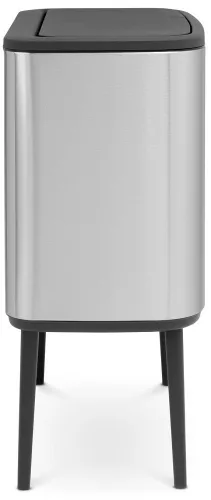 Brabantia Bo Touch Bin nyomófedeles szelektív hulladékgyűjtő, magasított, lábakon álló, műanyag tartály, 3x11L - X méret