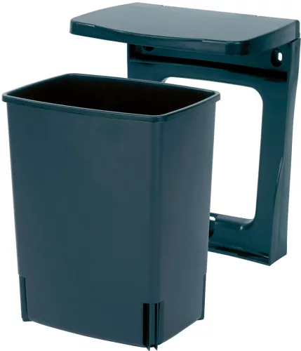 Brabantia Built in Bin beépített szemetes, ajtóra szerelhető, ajtóval együtt nyíló, felnyitható fedéllel, 10L - C méret,