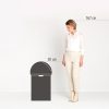 Brabantia Push Bin nyomófedeles hulladékgyűjtő XXL, 60L - H méret, r.m. acél, fényes - 402623