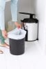 Brabantia Built In Bin beépített szemetes, ajtóra szerelhető, ajtóval együtt nyíló, felnyitható fedéllel, belső műanyag