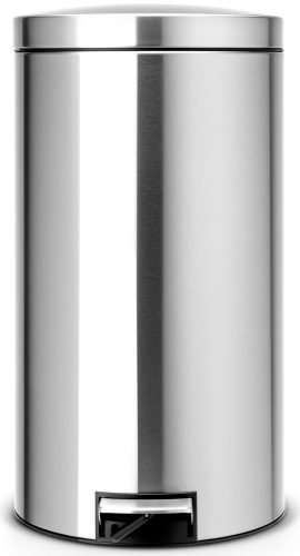 Brabantia Pedal Bin Silent pedálos hulladékgyűjtő, 45L - L méret, r.m. acél, selyem ujjlenyomatmentes - 424205