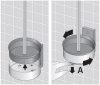 Brabantia Profile fali/álló tartalék kistekercses WC-papír tartó, 3 tekercses, rozsdamentes acél, fényes - 427206