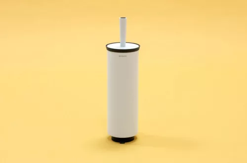 Brabantia Profile WC-kefe fali tartóval, acél, fehér - 483325