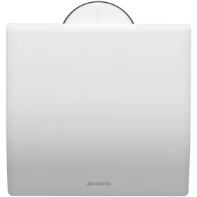   Brabantia Profile fali kistekercses WC-papír tartó fedővel, acél, fehér - 483387
