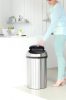 Brabantia Touch Bin nyomófedeles hulladékgyűjtő XXL, 60L - H méret, selyem ujjlenyomatmentes r.m. acél test, selyem