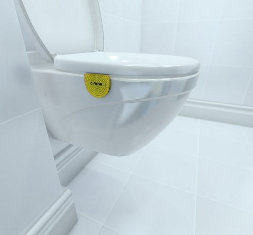 G-FRESH Citrus Mango - citrus-mangó illatú illatosító párna CLIP-es akasztóval, flexibilis fül, újrahasznosítható EVA