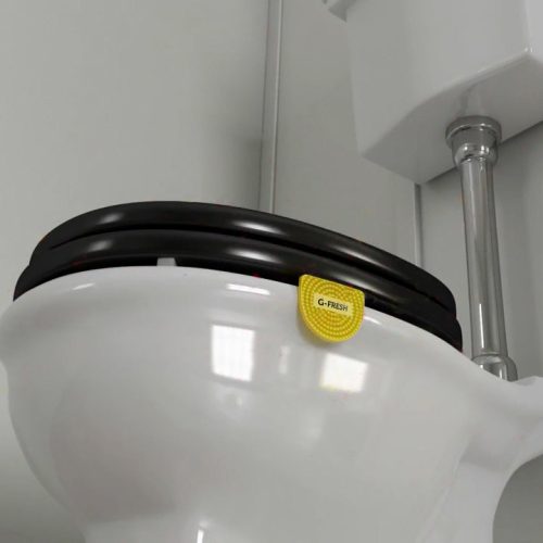 G-FRESH Citrus Mango - citrus-mangó illatú illatosító párna CLIP-es akasztóval, flexibilis fül, újrahasznosítható EVA