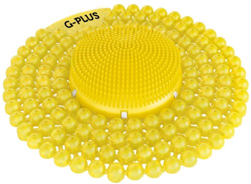 G-PLUS Citrus - citrus-mangó illatú piszoár rács, húgykő- vízkőlazító enzimmel, 60 napos