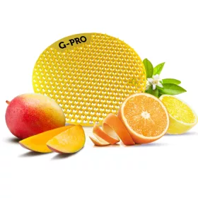   G-PRO Citrus - citrus-mangó fokozott teljesítményű rácsos piszoár illatosító, 45 napos