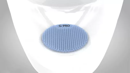 G-PRO Linen Breeze - frissen mosott ruha illatú, fokozott teljesítményű rácsos piszoár illatosító, 45 napos