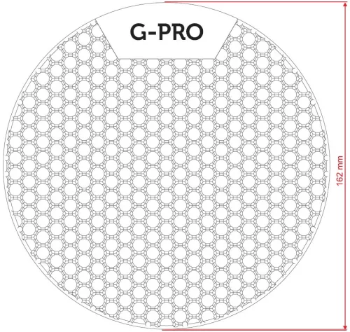 G-PRO Linen Breeze - frissen mosott ruha illatú, fokozott teljesítményű rácsos piszoár illatosító, 45 napos