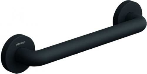 400mm egyenes kapaszkodó, D=32mm, 1,5mm falvastagság, r.m. acél, matt fekete