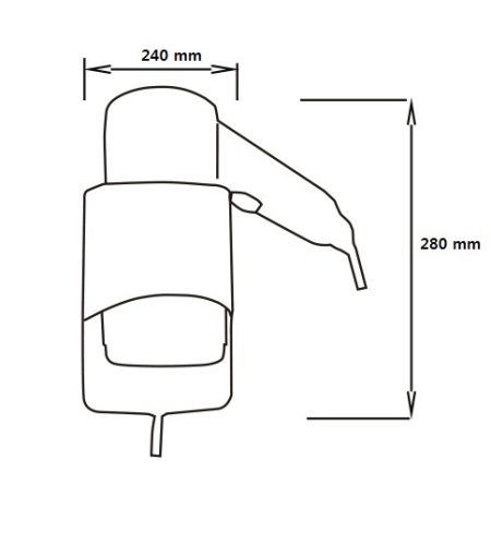 Szállodai hajszárító fali konzollal, 2 sebességi fokozat, borotválkozó dugalj, 1400W, fehér