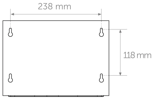 Hajtogatott kéztörlő adagoló 200/300 db C/Z papírhoz, mini, Classic, acél, matt fekete