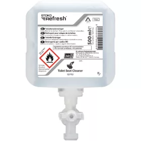  SCJP STOKO Refresh alkoholtartalmú WC-ülőke tisztító spray, Stoko Refresh manuális adagolóhoz, 500ml patron