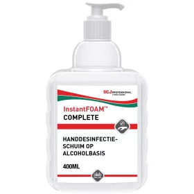   SCJP InstantFOAM COMPLETE alkoholos kézfertőtlenítő hab, széles hatásspektrum, illat- és színezékmentes, hipoallergén,
