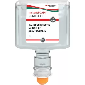   SCJP InstantFOAM COMPLETE alkoholos kézfertőtlenítő hab, széles hatásspektrum, illat- és színezékmentes, hipoallergén,