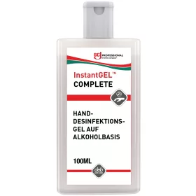   SCJP InstantGEL COMPLETE alkoholos kézfertőtlenítő gél, széles hatásspektrum, illat- és színezékmentes, hipoallergén,