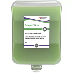   SCJP Solopol Lime Medium-Heavy Duty ipari kézmosó közepesen makacs olajos, zsíros szennyeződésekre, kukoricacsutka