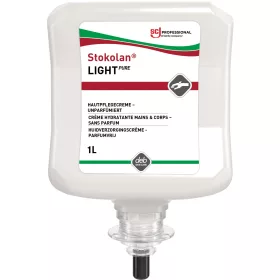   SCJP Stokolan Light Pure illatanyag- és színezékmentes kézkrém shea vajjal, bőrpuhító és hidratáló összetevőkkel,