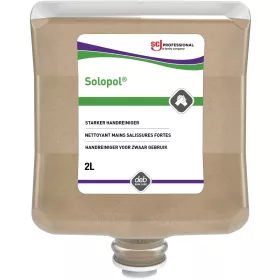   SCJP Solopol Heavy Duty ipari kézmosó szappan makacs szennyeződésekre, dióhéj őrleménnyel, erős tisztítóhatás: 4/5,