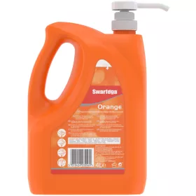   SCJP Swarfega Orange Heavy Duty ipari kézmosó közepesen makacs olajos, zsíros szennyeződésekre, kukoricacsutka