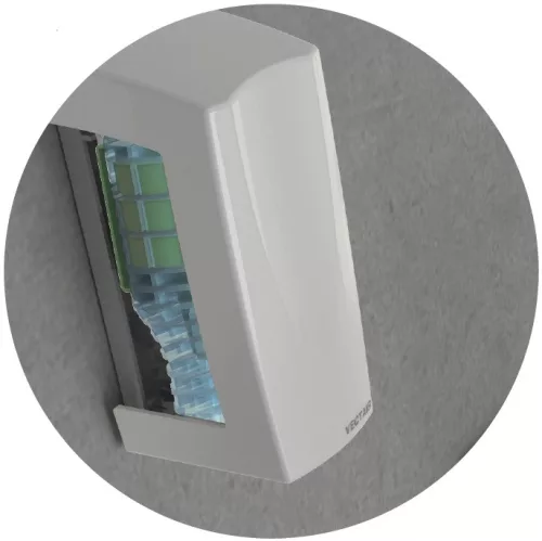 VEVO V-AIR Solid Evolution Ice Cool - jeges frissesség illatú légfrissítő kehely, passzív, elem nélküli működéssel, 60