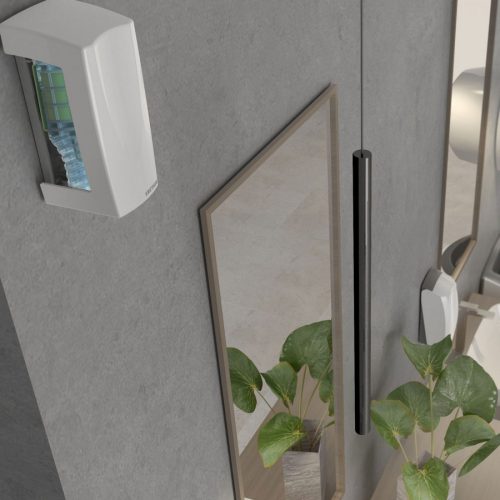 VEVO V-AIR Solid Evolution Linen Breeze - frissen mosott ruha illatú légfrissítő kehely, passzív, elem nélküli