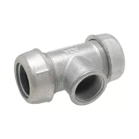 AGA TK T-idom, acél és PE-csőhöz, 3/4"B